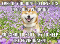 Global warming is real but