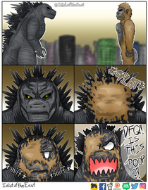 Godzilla vs KingKong This one better be in the movie