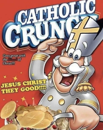 Goes good with some holy milk