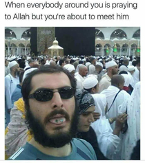 Going to meet Allah