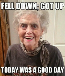 Good Day Grandma - Meme Guy