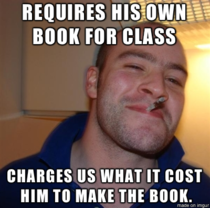 Good guy professor
