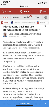 Good guy Quora user