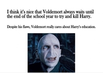 Good guy Voldemort