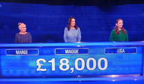 Good luck to the Simpsons on the Chase tonight