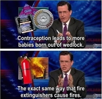 Good point Colbert