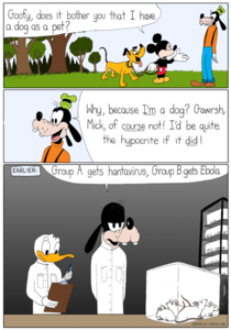 Goofy is no hypocrite