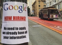 Google are hiring 