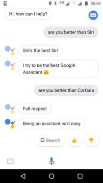 Google Assistant vs Siri amp Cortana