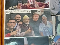 Gordon Ramsey visited the restaurant I had lunch at today