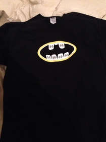 Got braces today - got this shirt