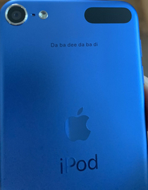 Got my wife an iPod couldnt resist the free engraving