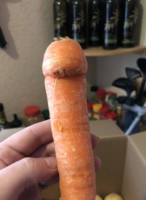 Got this in my Imperfect Foods box Gonna feel weird peeling it 