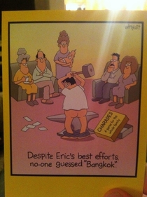 Got this today possibly the funniest card Ive ever seen