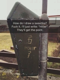 Graffiti by idiots