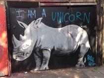 Graffiti in London gets it