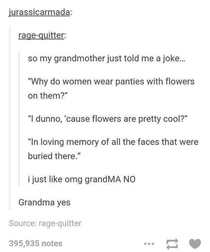 Grandma yes