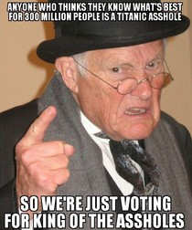 Grandpa has a point