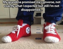 Grandparents always deliver