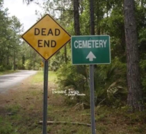 Grave humor