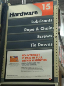 Great everything in one aisle