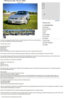 Greatest Craigslist Ad of All Time