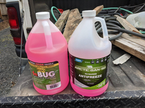 Guess which one I used for window wash today