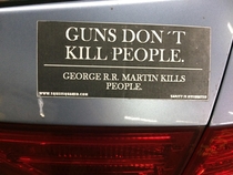 Guns dont kill people
