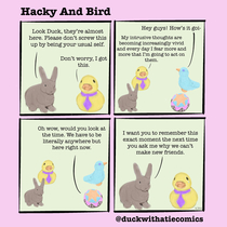 Hacky And Bird 