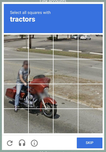 Had this weird recaptcha test earlier that made me wonder if in fact I am a robot