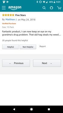 Had to share this review i saw for home drug testing kits