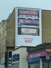 Haha good advertising KFC
