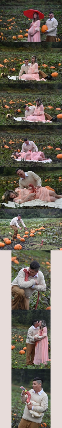 Halloween Maternity Photos