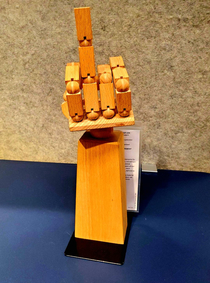 Hand sculpture found in Ikea