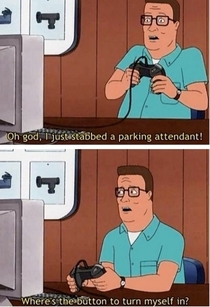 Hank Hill Plays GTA