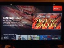 Happy April Fools from Netflixa twenty minute program of bacon cooking