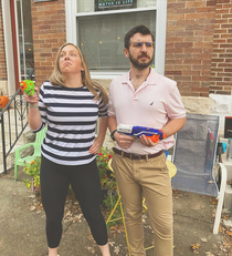Happy Halloween from the St Louis gun couple