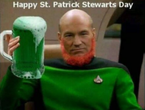 Happy St Patrick Stewarts Day