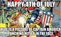 Happy th America