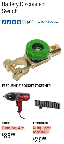 Harbor Freight using cheap knockoff algorithms