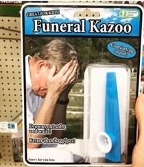 Having a blast at a funeral