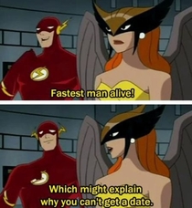 HawkGirl being savage af