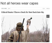 He is a hero