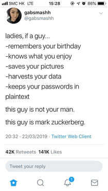 He knows it all