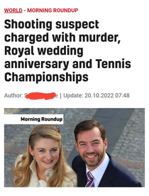 He may have killed someone but hes an excellent wedding planner and a great tennis player