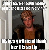 He totally used her and screwed over the delivery guy