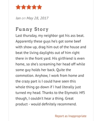 Headphone review