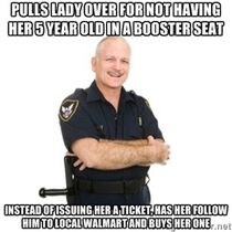Heard about this Michigan good guy cop on the radio this morning