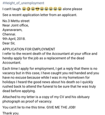 Height Of Unemployment