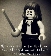 Hell never lego of his mission